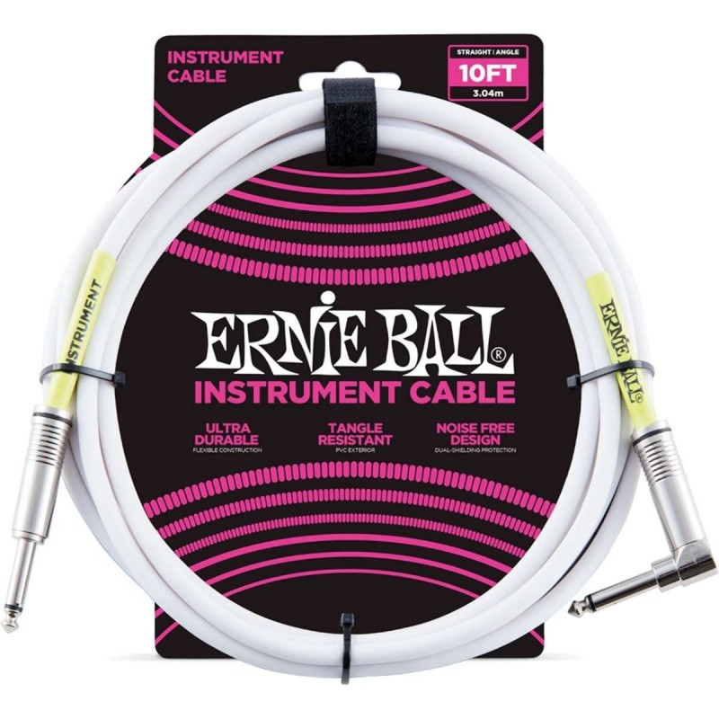 ERNIE BALL 6049 SPIRALE 3M BIANCO CAVO JACK