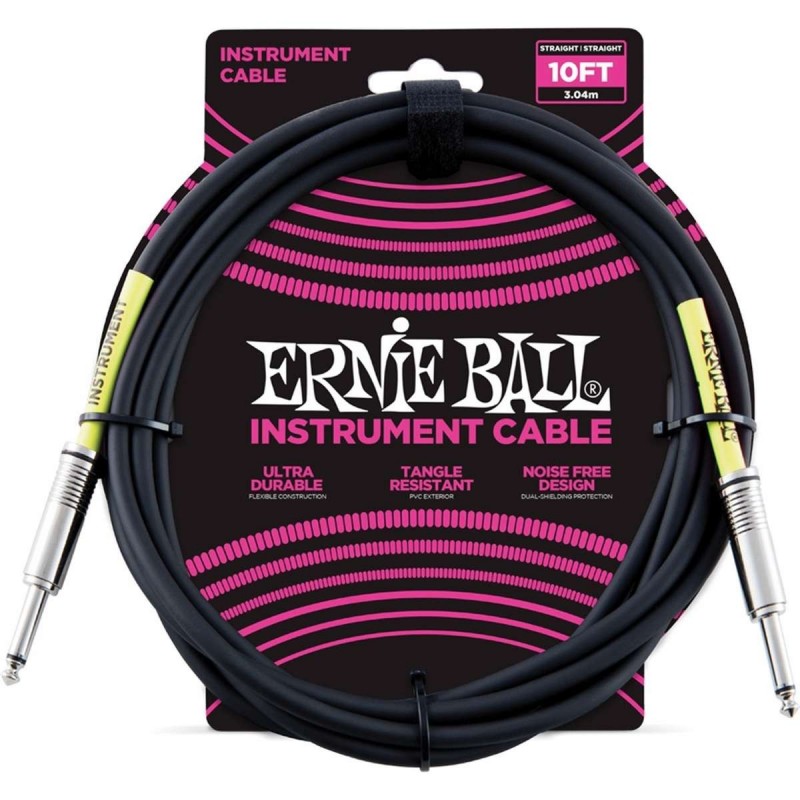 ERNIE BALL 6048 SPIRALE 3M NERO CAVO JACK