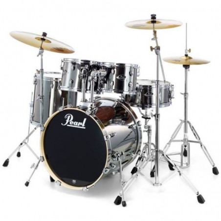 PEARL EXX725SBR BATTERIA ACUSTICA 5 PEZZI CON HARDWARE E PIATTI