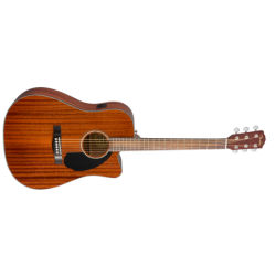 Fender CD-60SCE All-Mahogany Dreadnought  Walnut Fingerboard