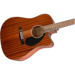 Fender CD-60SCE All-Mahogany Dreadnought  Walnut Fingerboard