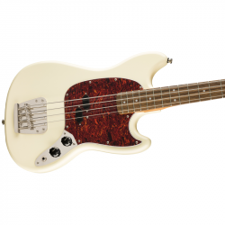 Fender Squier Classic Vibe 60'S Mustang Bass LRL Olympic White