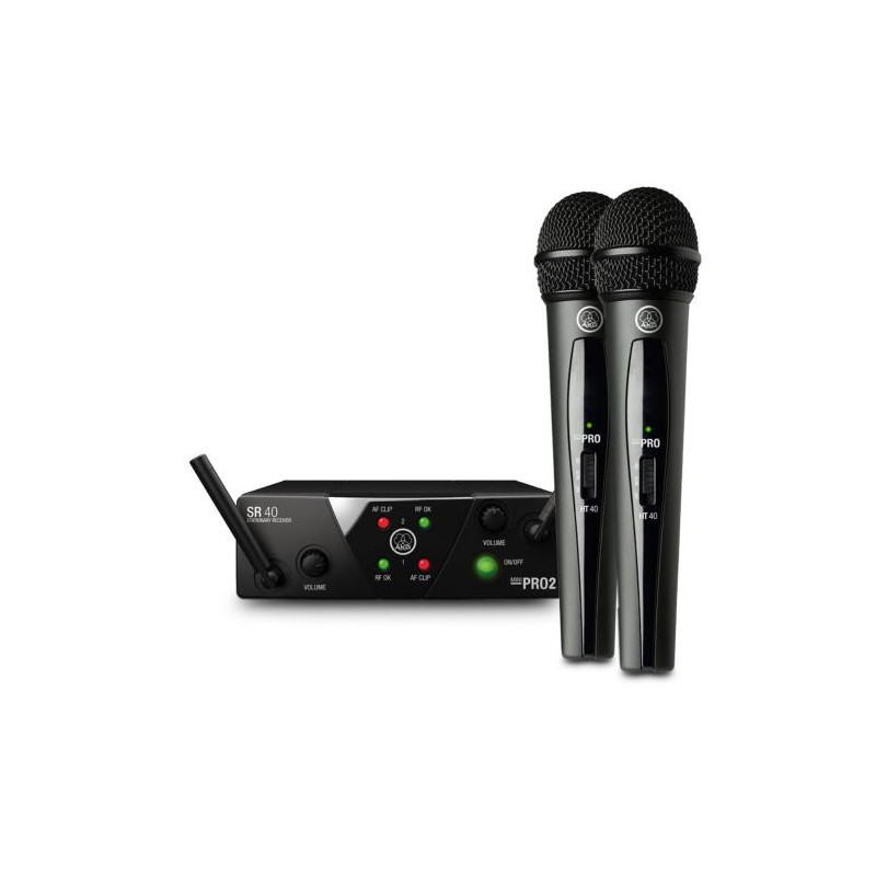 AKG WMS40 Mini 2 Dual Vocal Set ISM2/3