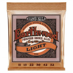 Ernie Ball 2148 Earthwood Phosphor Bronze Light 11-52