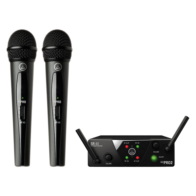 AKG WMS40 Mini 2 Dual Vocat Set US25-B-D