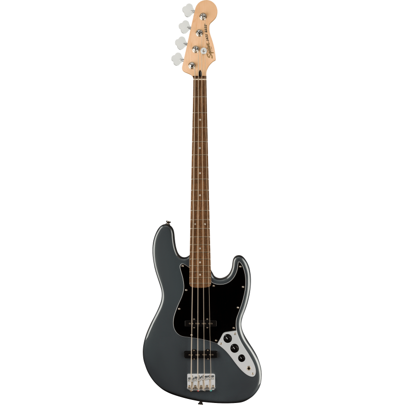 Fender Squier Affinity Series Jazz Bass Lrl Charcoal Frost Metallic