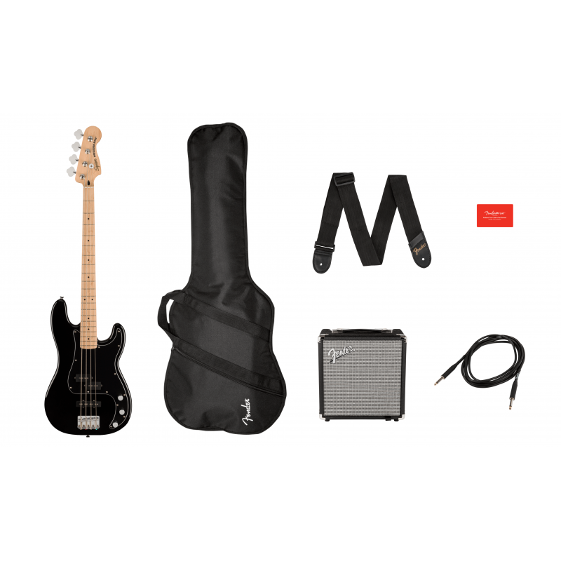 Fender Affinity Series Precision Bass PJ Pack MN Black