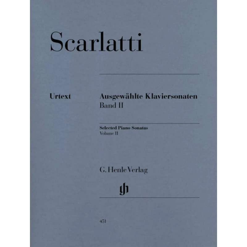 Scarlatti Selected Piano Sonatas Volume II