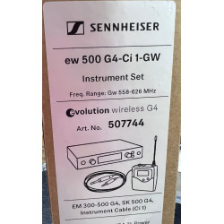 Sennheiser EW 500 G4 Ci1 GW Band - Usato