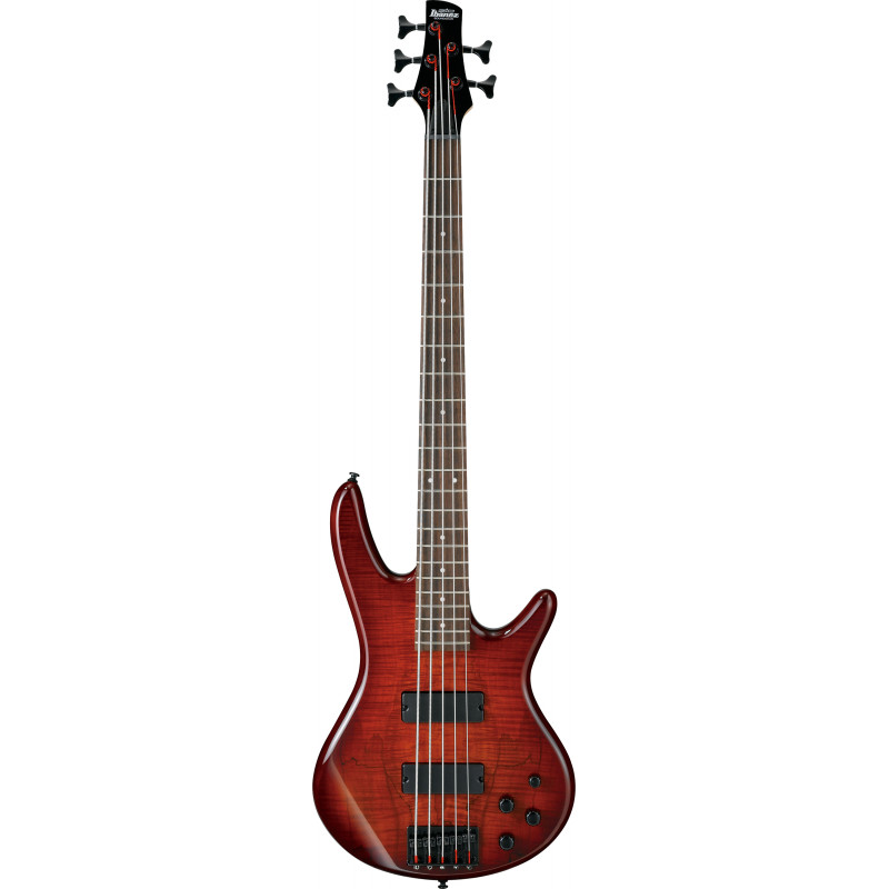 Ibanez GSR205SM-CNB Charcoal Brown Burst