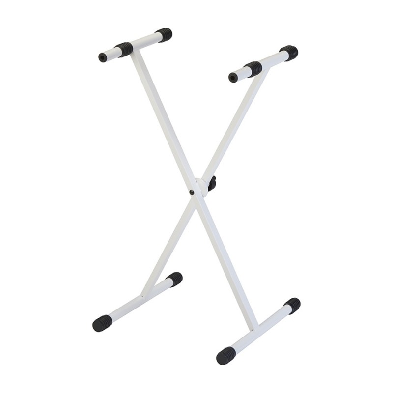 Quiklok T10-WH - Supporto a X Per Tastiera Bianco