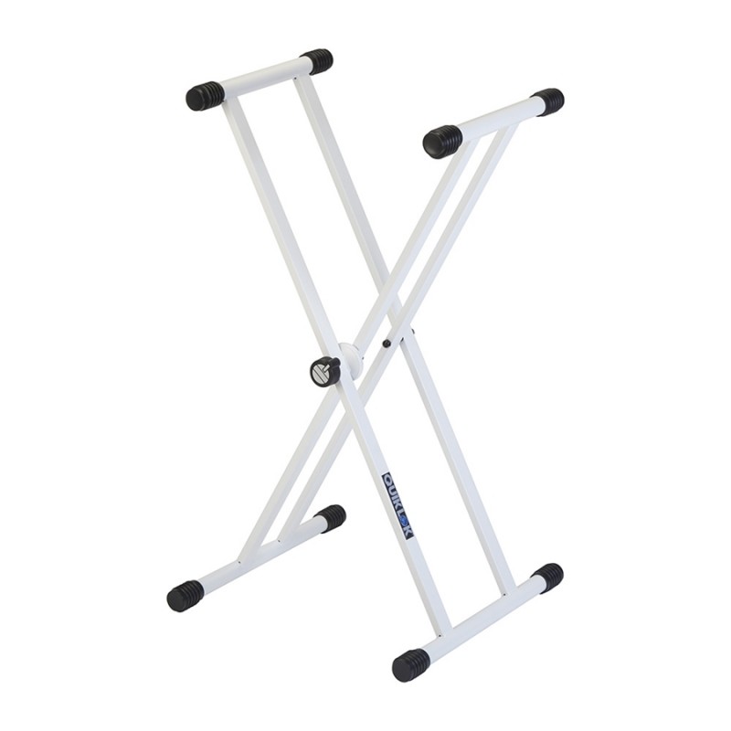 Quiklok T20-WH-BB Supporto a Doppia X Per Tastiera Bianco