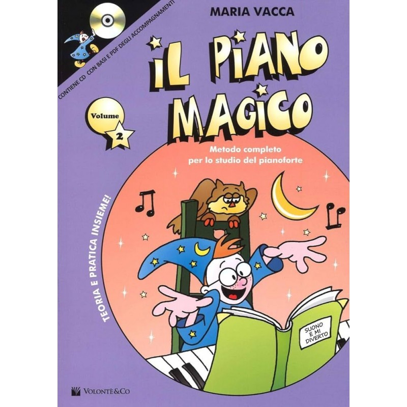 Maria Vacca Il Piano Magico Vol.2 (Con CD)