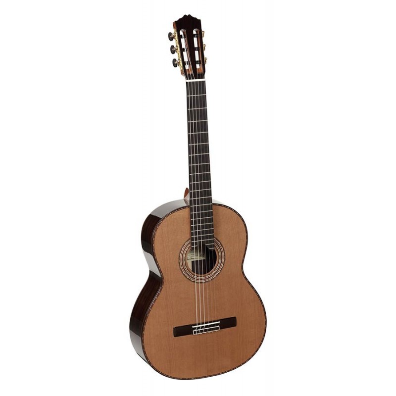 Salvador Cortez Sinfonia C Chitarra Classica 4/4 Con Tastiera Rialzata