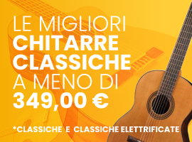 Le migliori chitarre classiche  a meno di 349,00 €