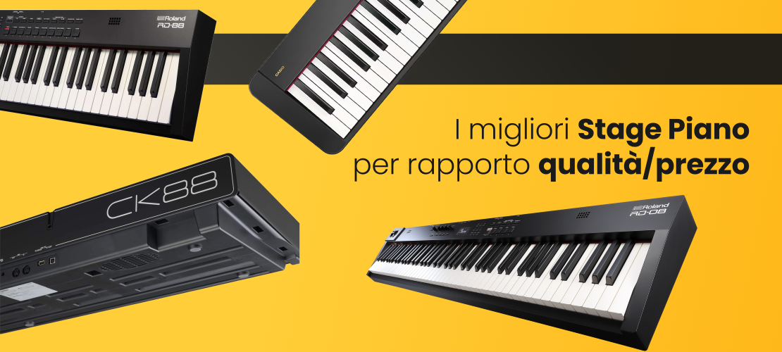 Migliori Stage Piano per Rapporto Qualità/Prezzo